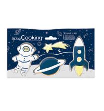 Picture of SPACE COOKIE CUTTER SET X 4